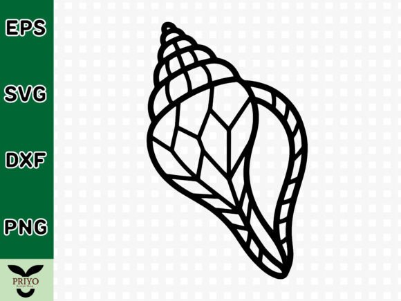 Download Spiral Conch Sea Shell SVG - Premium Resources