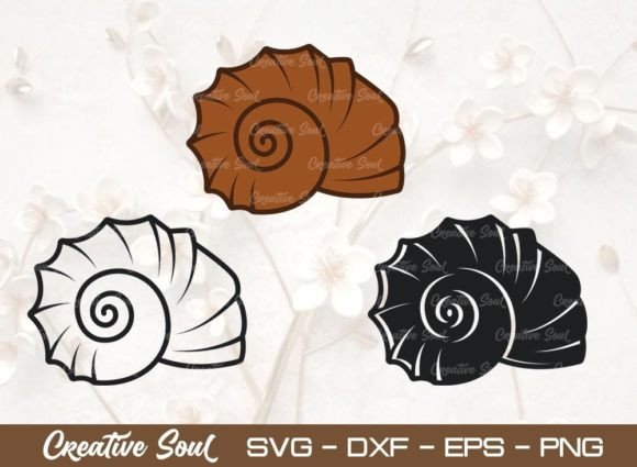Download Seashell SVG Bundle Cut File, Shellfish - Shell Collection