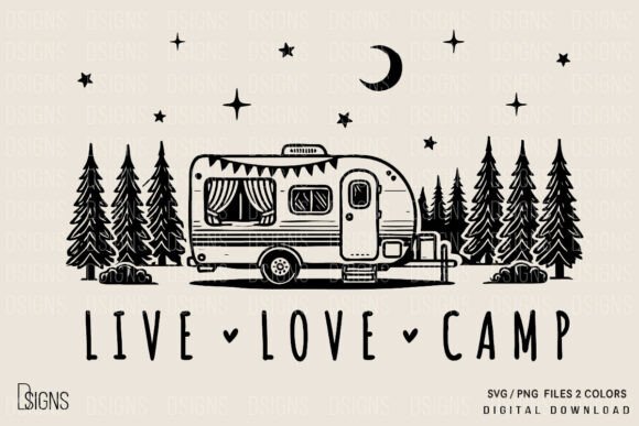Download Camping Svg Summer Trip Live Love Camp - Premium Resources