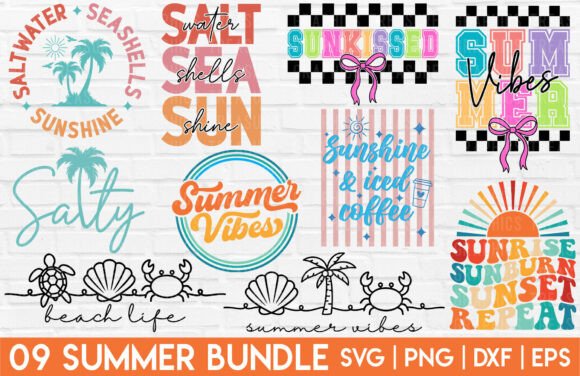 Download Summer SVG Bundle Ocean Beach Vacation - Vacation Collection